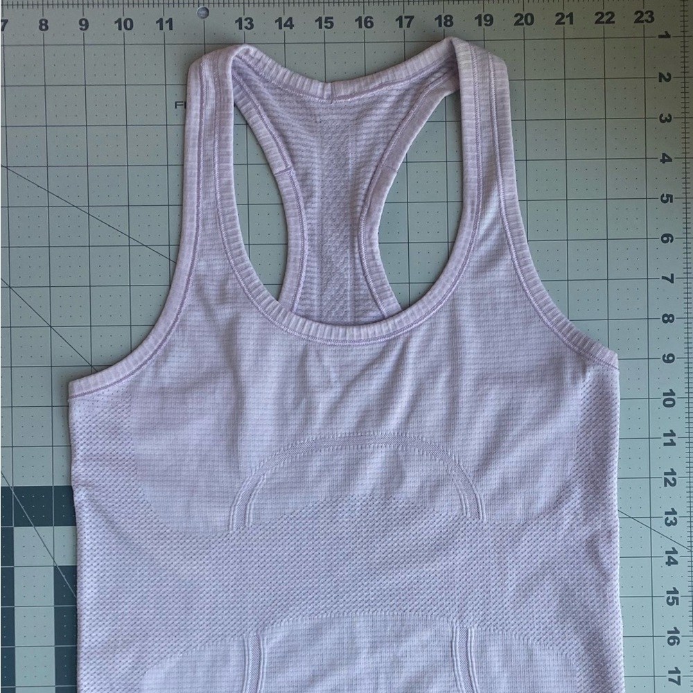 Lululemon Swiftly Tech Racerback Shirt Lavender Size 4 - Picture 3 of 9